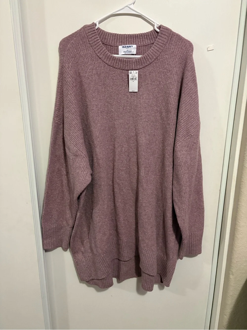 New Old Navy So Soft Crew Neck Pullover Sweater Women’s Size 3X Purple